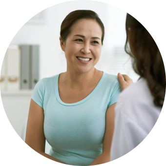 Female Healthcare Professional holding documents